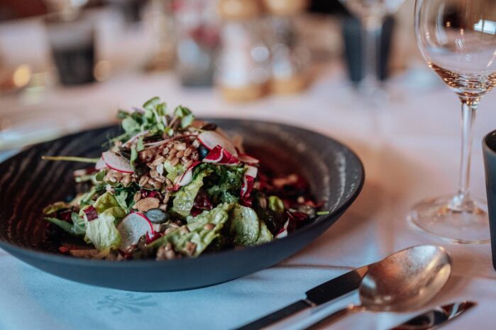 Menü im Johannesstübli