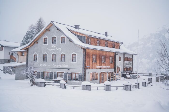 Alter Goldener Berg im Winter