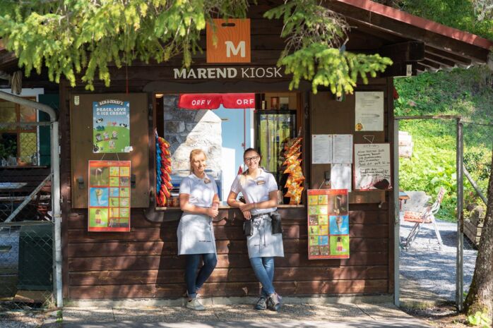 MAREND KIOSK Willkommen alt