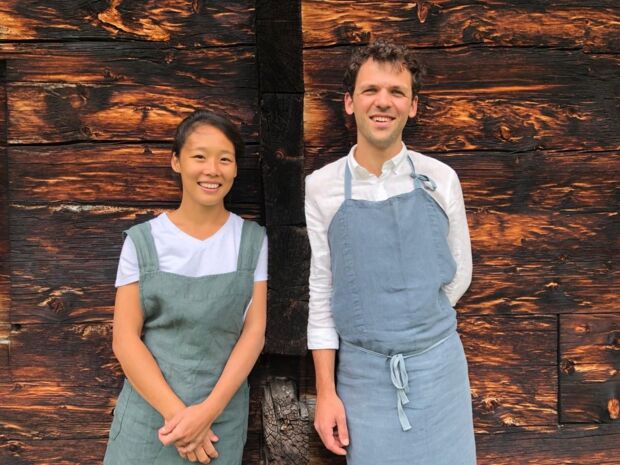 Jakob und Ethel im Restaurant KlÃ¶sterle