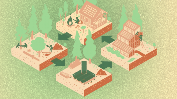 Nachhaltiger Holz-Kreislauf