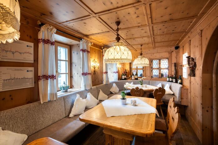 Bar Stube im Romantik Hotel Die Krone von Lech
