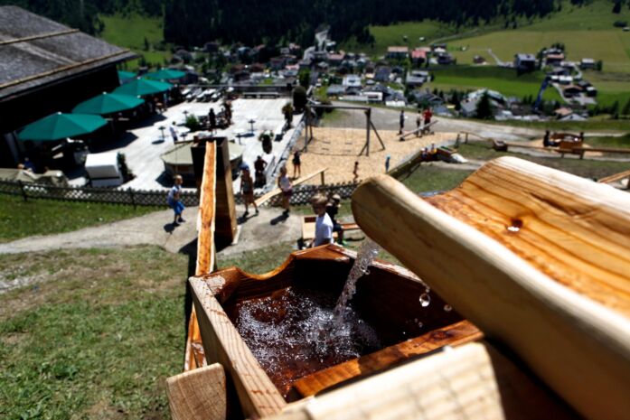 Wasserspielplatz und Erlebnisalm