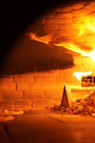 Schneggarei Pizza Ofen Winter