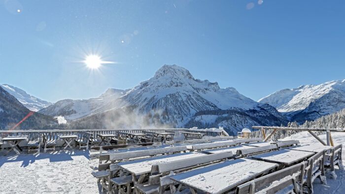 Rud-Alpe im Winter Lech