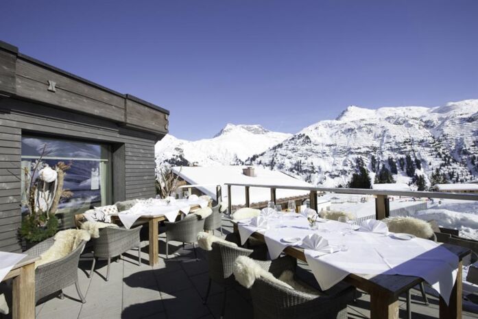 Bergkrsitall Terrasse