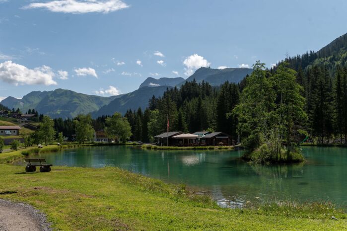 Wandern Butzensee Vorarlberg