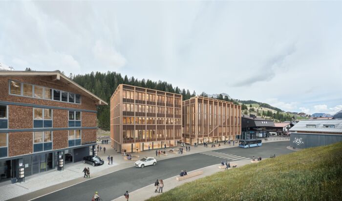 Dorfhus und Lechwelten Rendering
