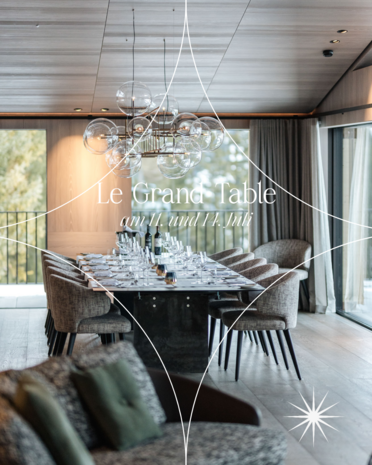 Le Grand Table Esstisch im Chalet