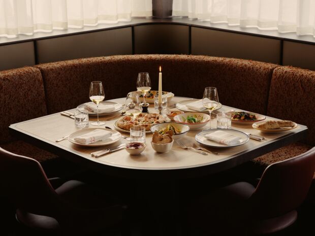 Dinner table im Arlberg Club house