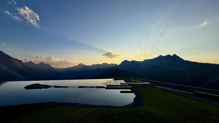 mountain mirror