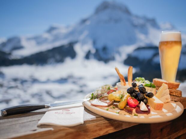 Essen auf der Rud-Alpe