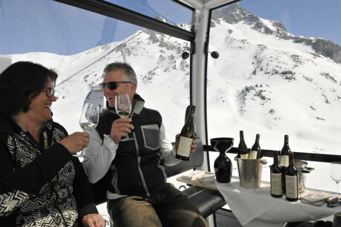 Weingondeln in Lech Zuers