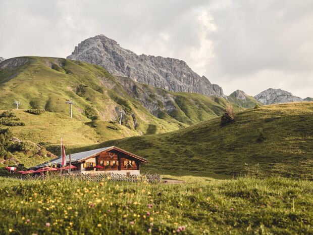 Kriegeralpe mountain hut