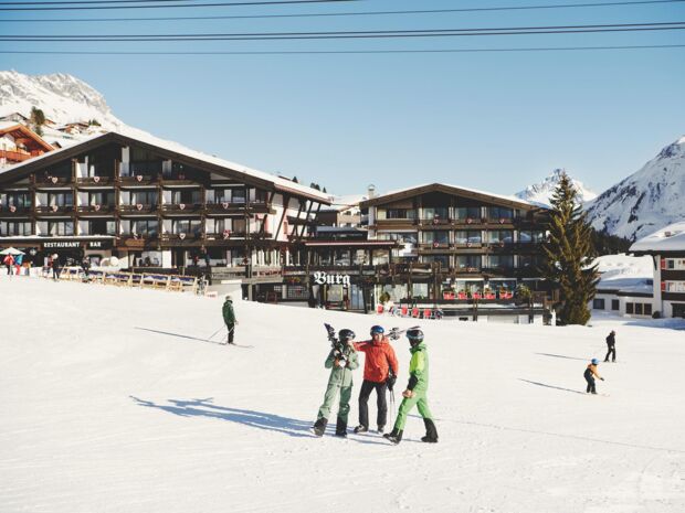 Burg Hotel Winter