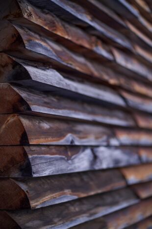 Schneggarei auÃen Schindeln