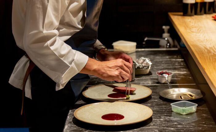 Kulinarik Stock Bild