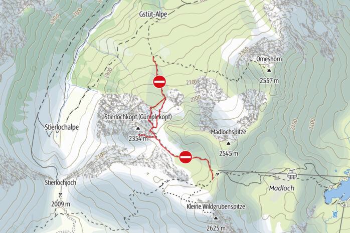 Sperrung Madloch nur Sperre