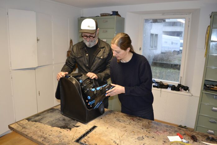 Christine DÃ¼nser und Hannes Strolz