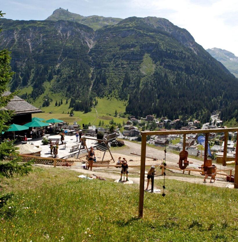 Rud-Alpe mit Spielplatz Rud-Alpe mit Spielplatz