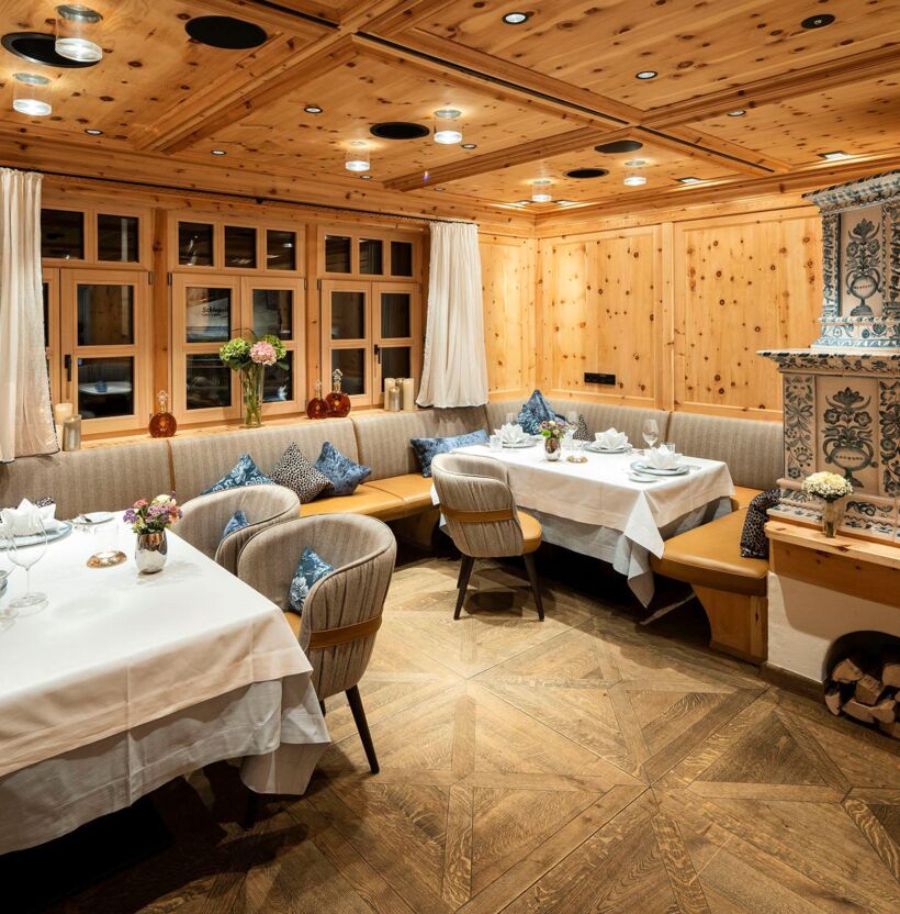 Fondue-Stube in der Krone von Lech Fondue-Stube in der Krone von Lech