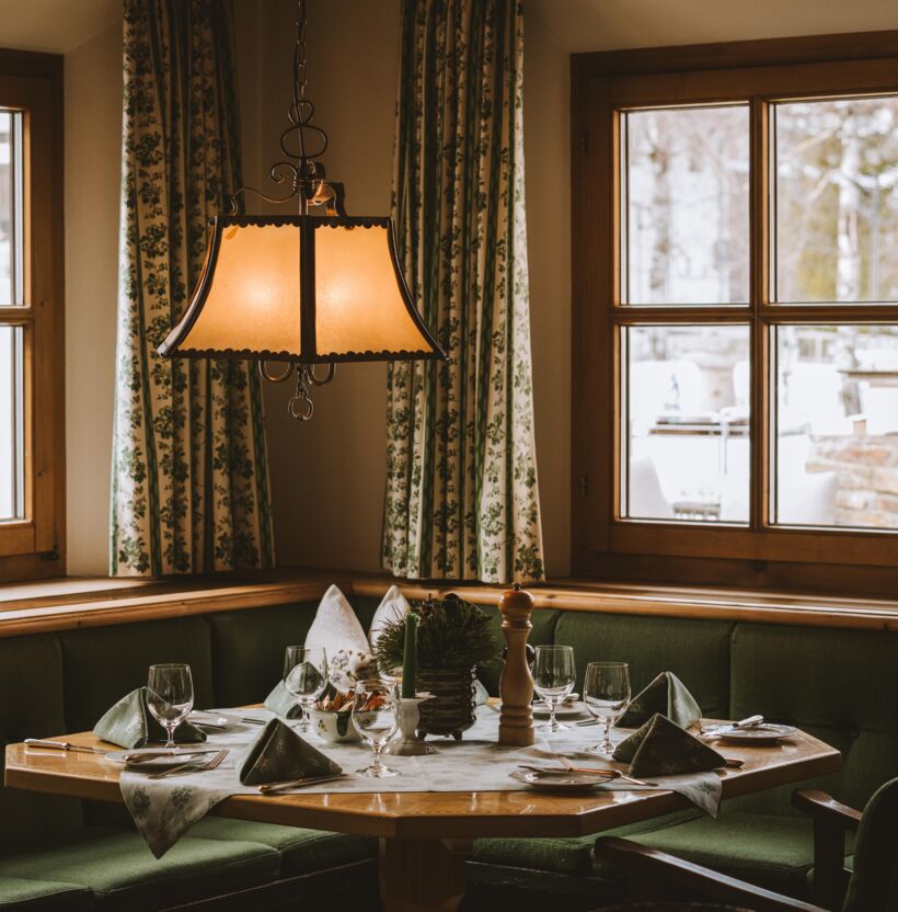 Hotel Post gedeckter Tisch Hotel Post gedeckter Tisch