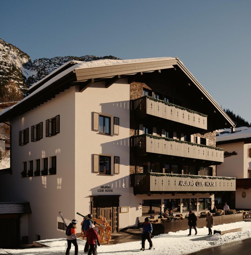 Arlberg Club house von aussen Arlberg Club house von aussen