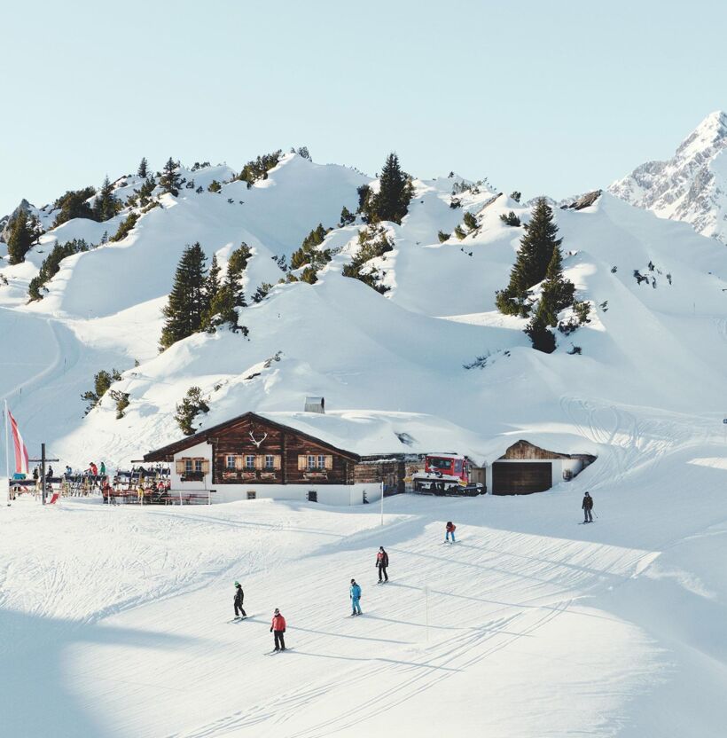 Kriegeralpe im Winter